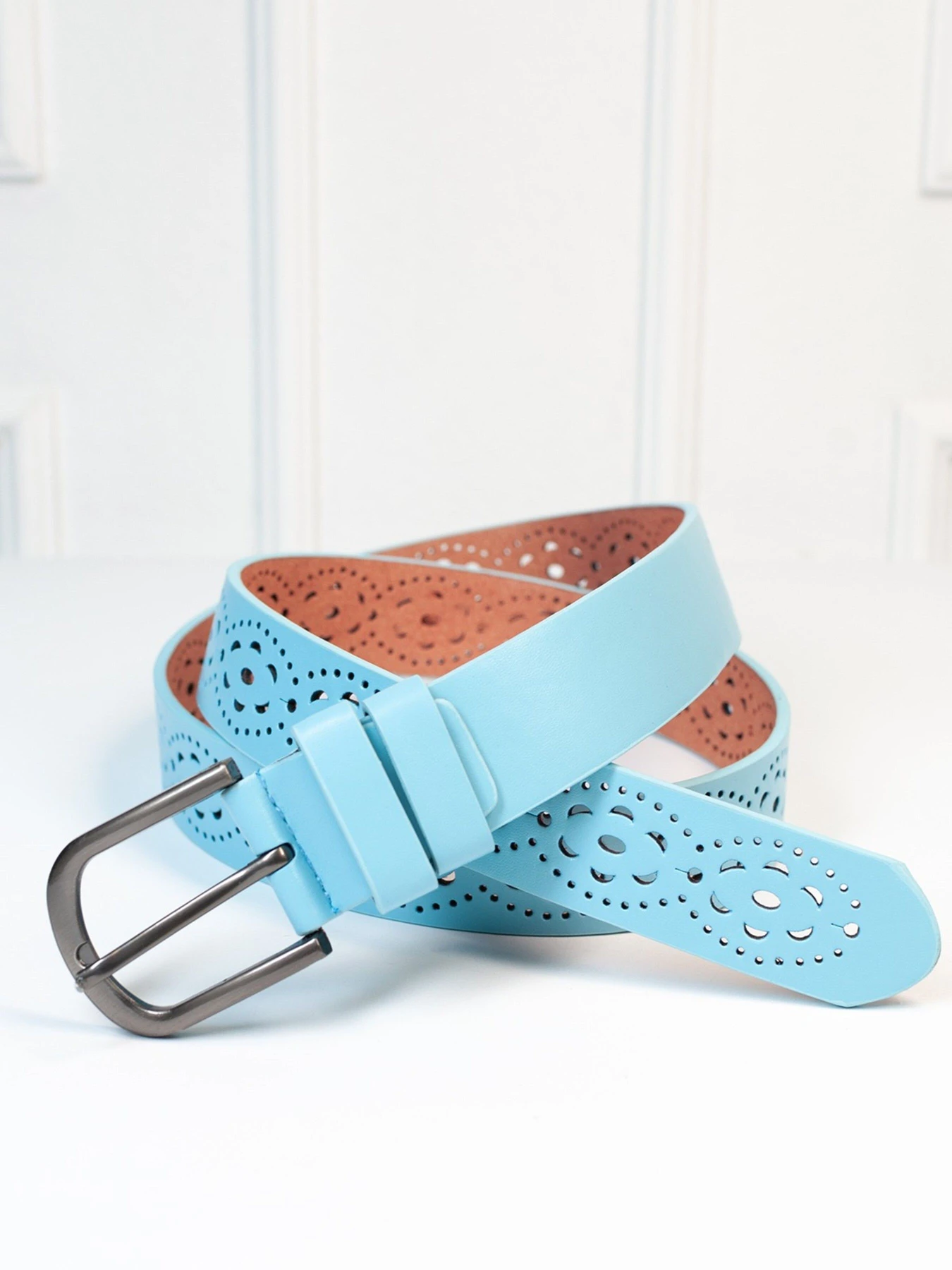 Ремни ISSA Plus модель R1-127_lightblue Фото