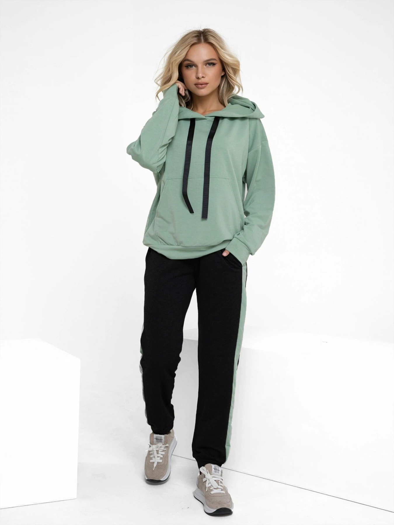 Костюми ISSA Plus модель 12217_blackmint Фото