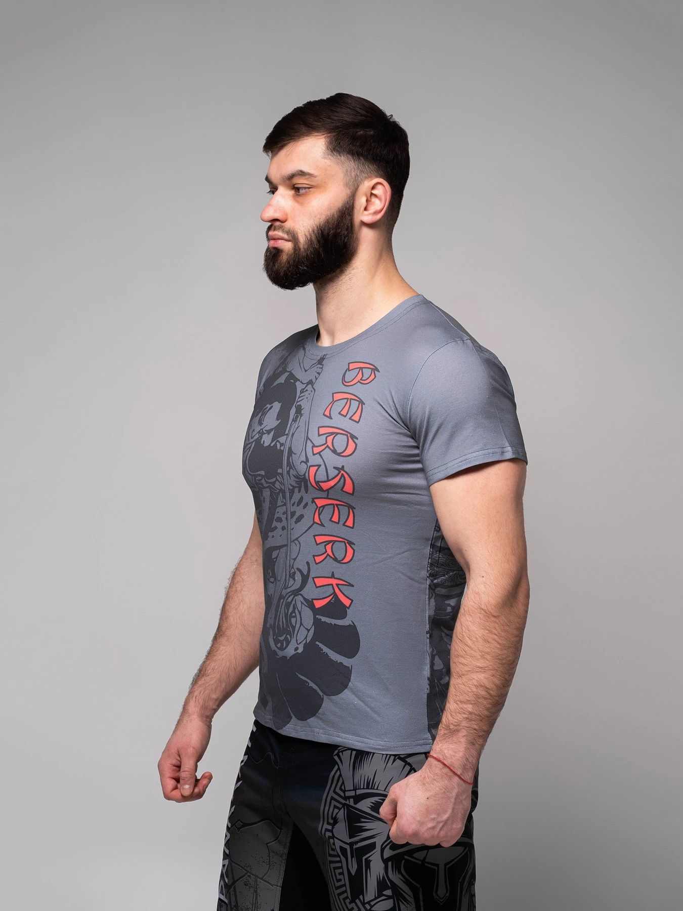 Футболки и поло Berserk Sport модель SamurayGreyTSHRT Футболки и поло Berserk Sport модель SamurayGreyTSHRT Фото