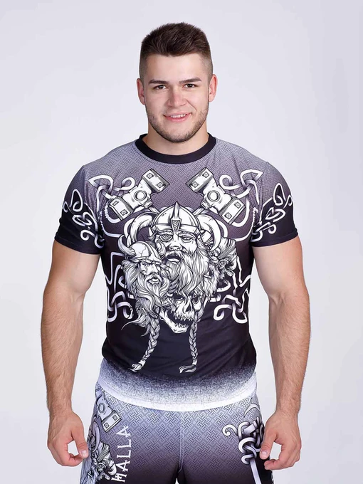 Футболки и поло Berserk Sport модель SonsofOdinGreyTSHRT Фото