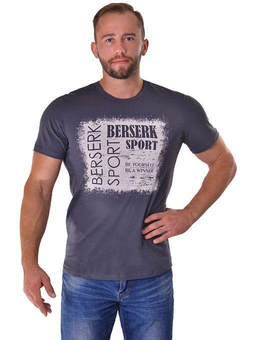 Футболки и поло Berserk Sport модель SportDailyDarkGreyTSHRT Фото