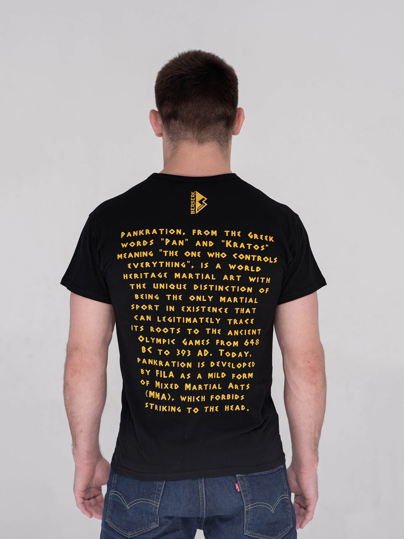 Футболки и поло Berserk Sport модель SpartanPankrationBlackTSHRT Футболки и поло Berserk Sport модель SpartanPankrationBlackTSHRT Фото