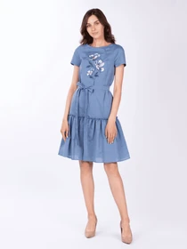 Платья Едельвіка модель 475-19-00blue Фото