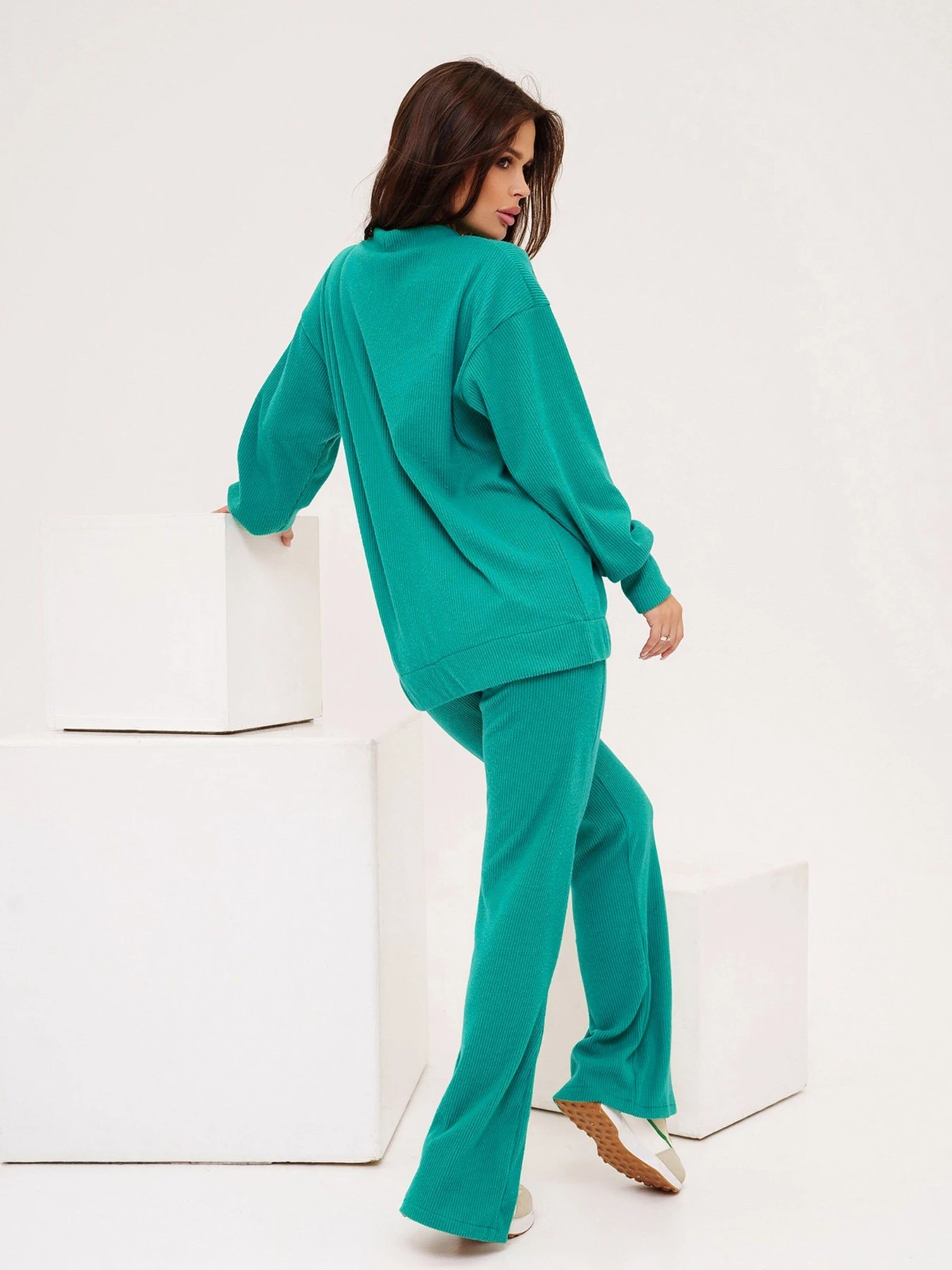 Костюмы ISSA Plus модель 13528_green Фото