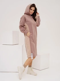 Платья ISSA Plus модель 13529_brown Фото