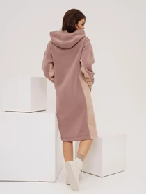 Платья ISSA Plus модель 13529_brown Фото