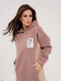 Платья ISSA Plus модель 13529_brown Фото