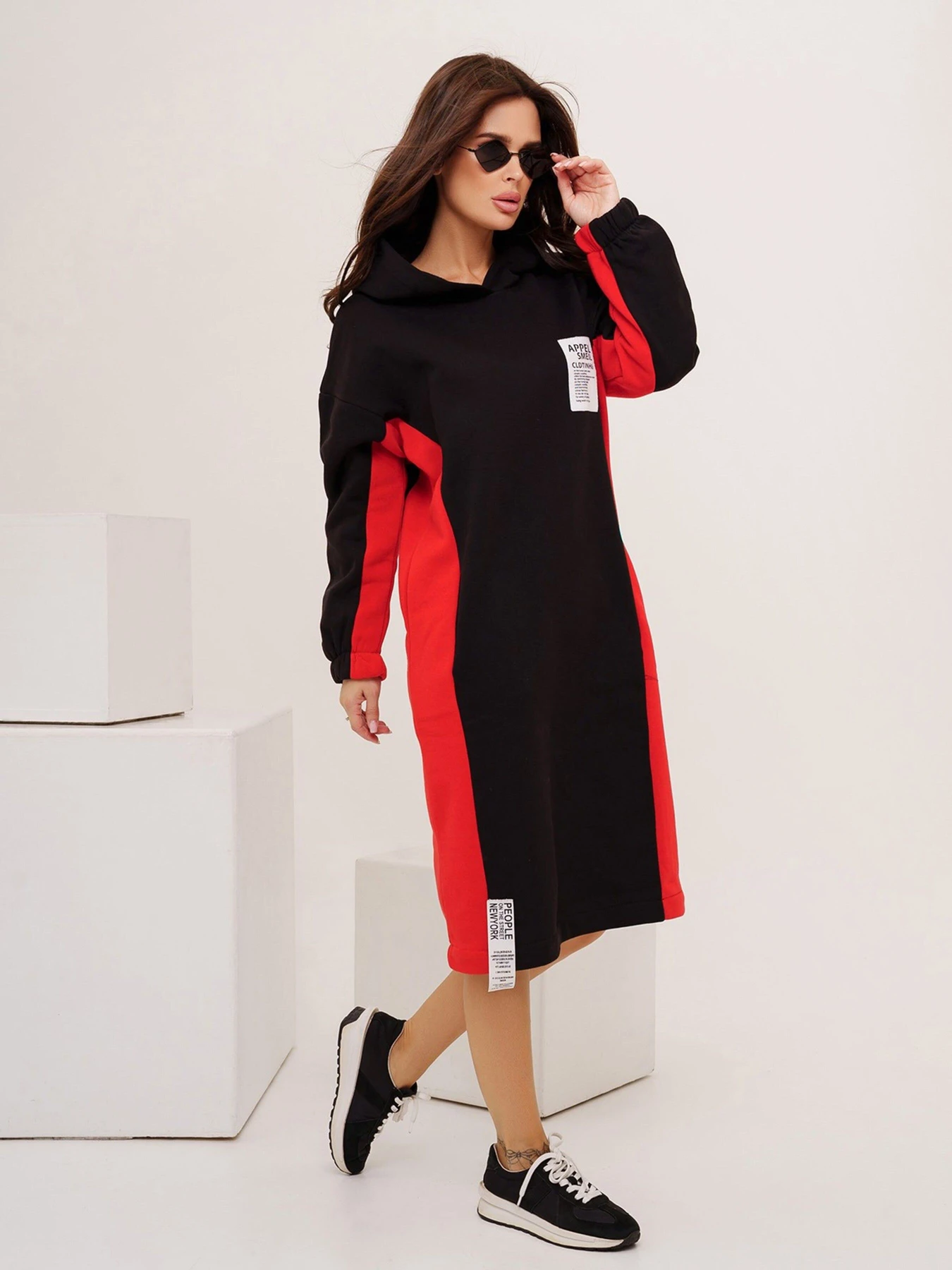 Платья ISSA Plus модель 13529_black Фото