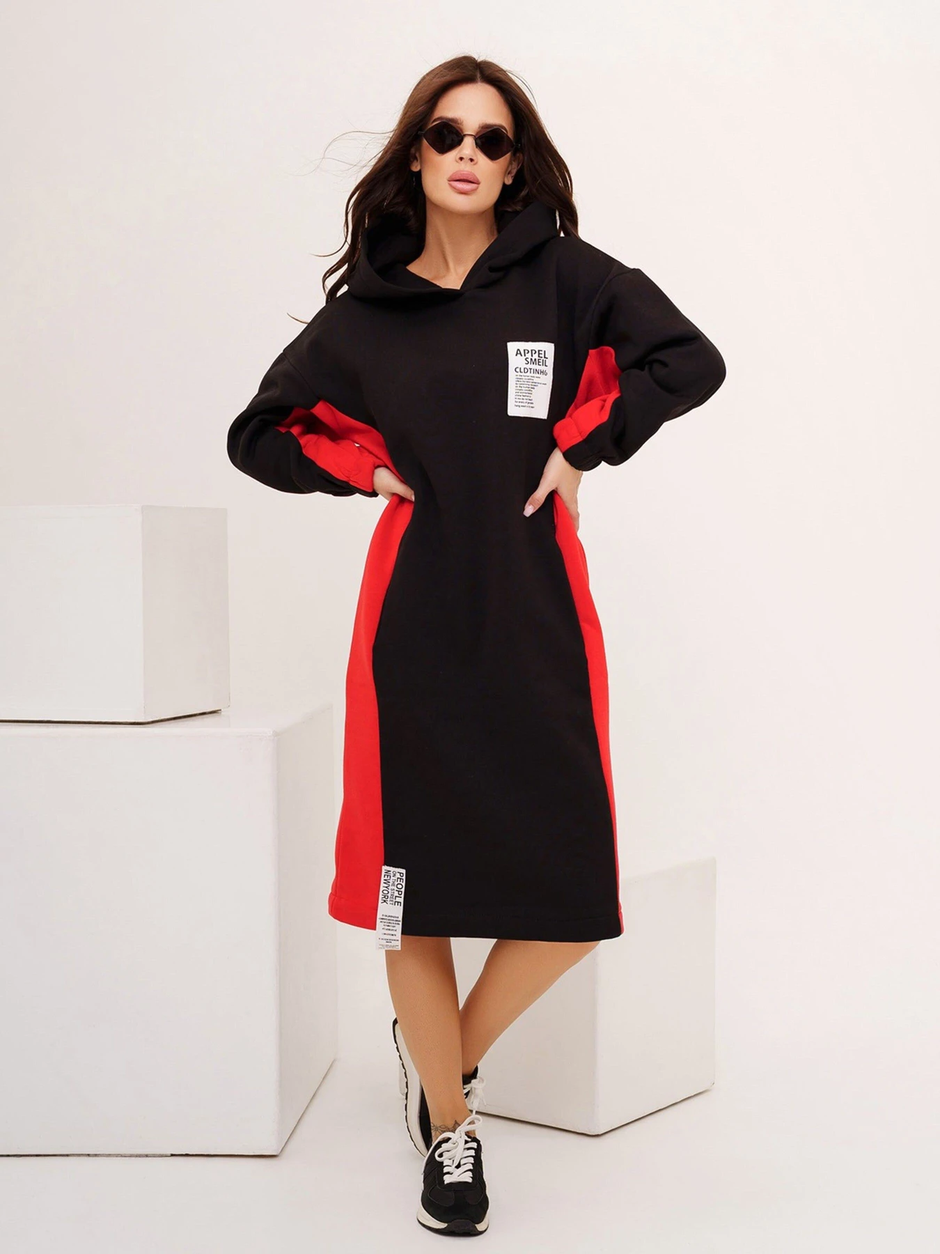 Платья ISSA Plus модель 13529_black Фото
