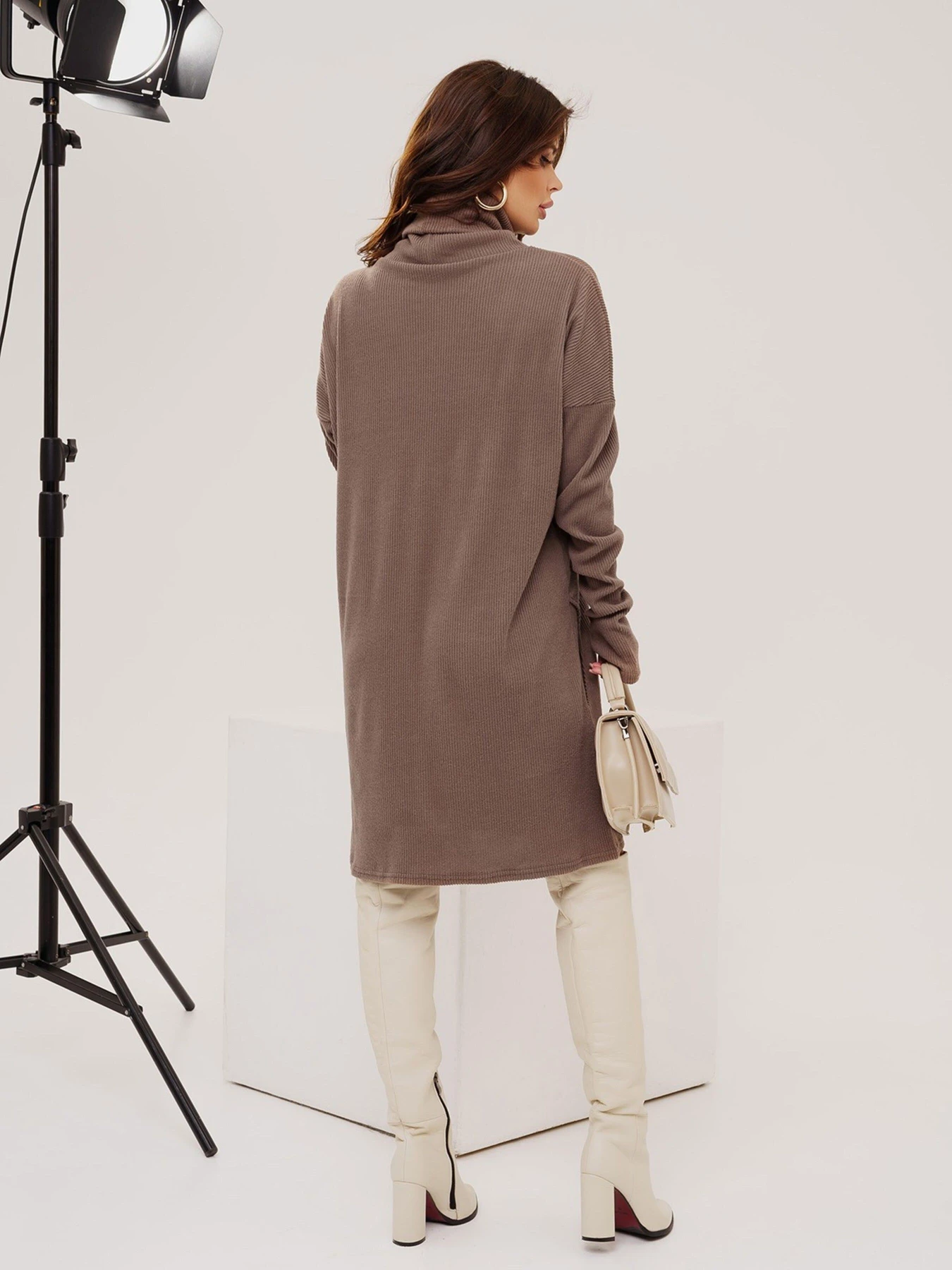Платья ISSA Plus модель 13530_brown Платья ISSA Plus модель 13530_brown Фото