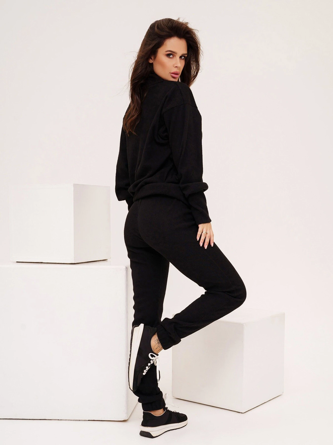 Костюмы ISSA Plus модель 13533_black Фото