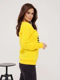 Худі та світшоти ISSA Plus модель 13535_yellow Фото