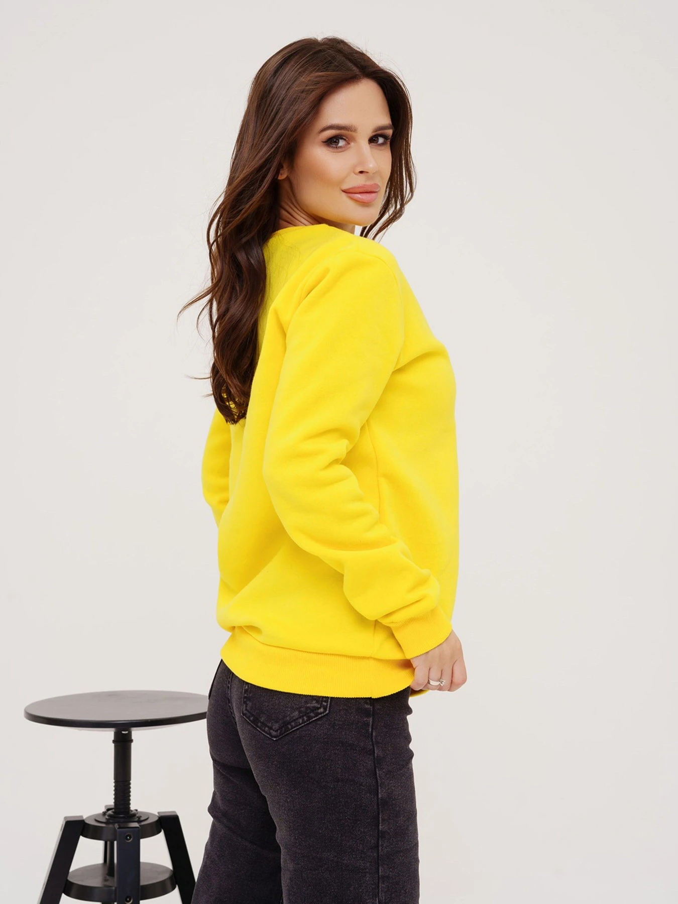 Худі та світшоти ISSA Plus модель 13537_yellow Фото