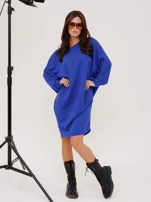 Сукні ISSA Plus модель 13546_blue Фото
