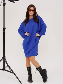 Платья ISSA Plus модель 13546_blue Фото