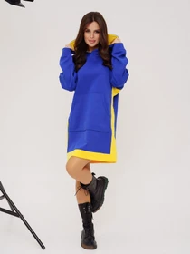 Худі та світшоти ISSA Plus модель 13553_blue Фото