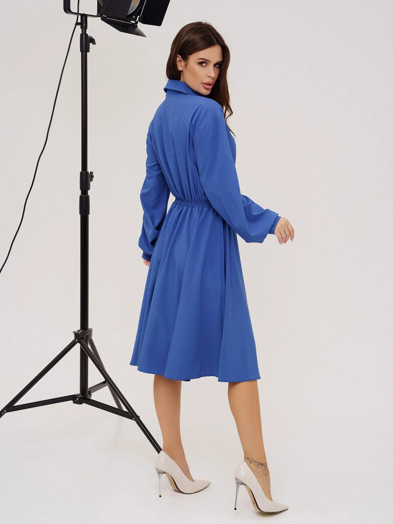 Платья ISSA Plus модель 13556_blue Платья ISSA Plus модель 13556_blue Фото