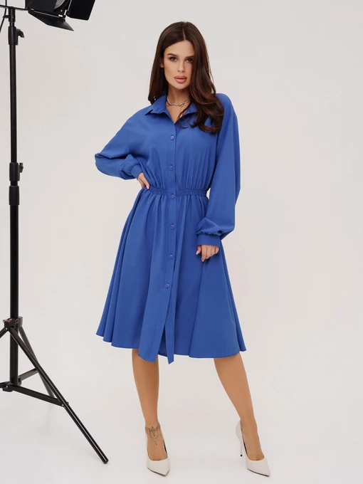 Сукні ISSA Plus модель 13556_blue Фото