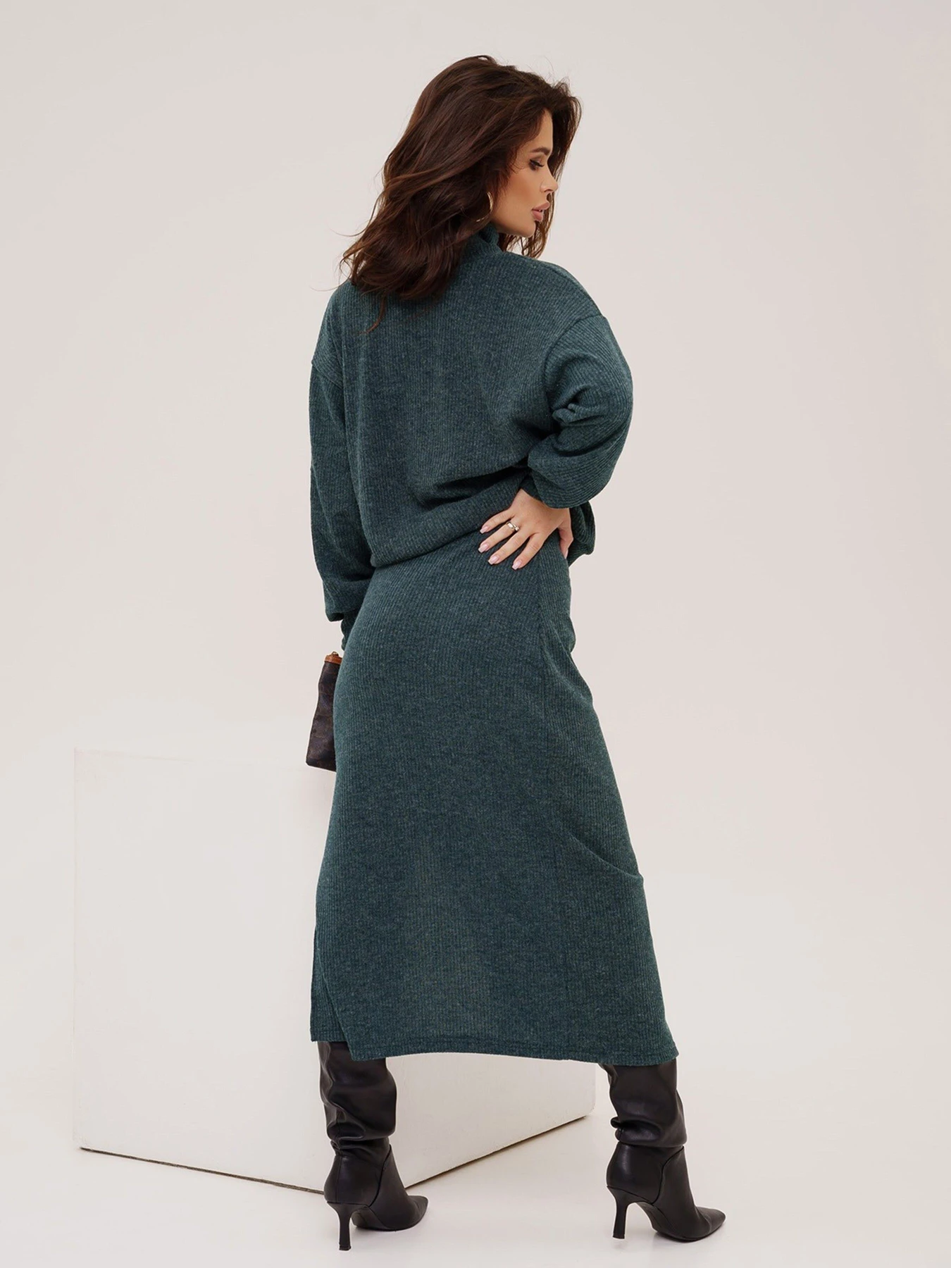 Костюмы ISSA Plus модель 13557_green Фото