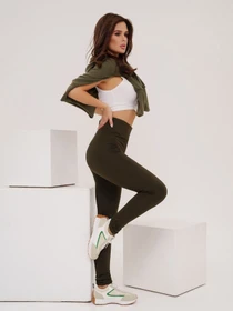 Брюки ISSA Plus модель 4499_khaki Фото