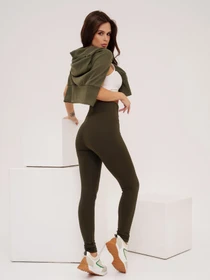 Брюки ISSA Plus модель 4499_khaki Фото