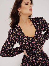 Платья ISSA Plus модель SA-391_multicolor Фото