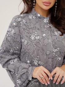 Платья ISSA Plus модель SA-424_grey Фото