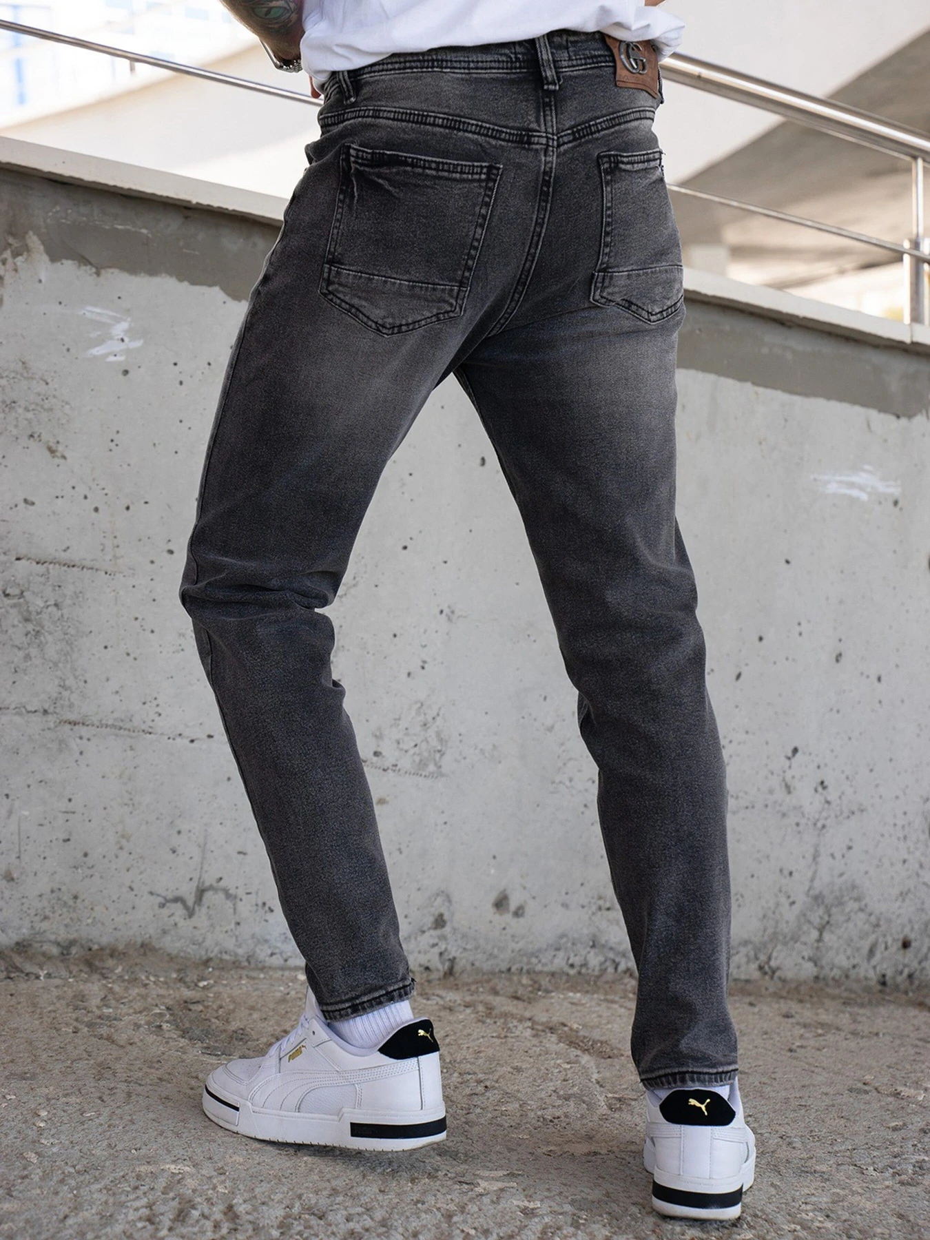 Джинсы ISSA Plus модель GN4-48_grey Фото