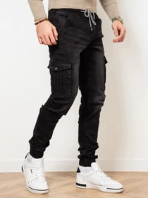 Джинсы ISSA Plus модель GN4-49_black Фото