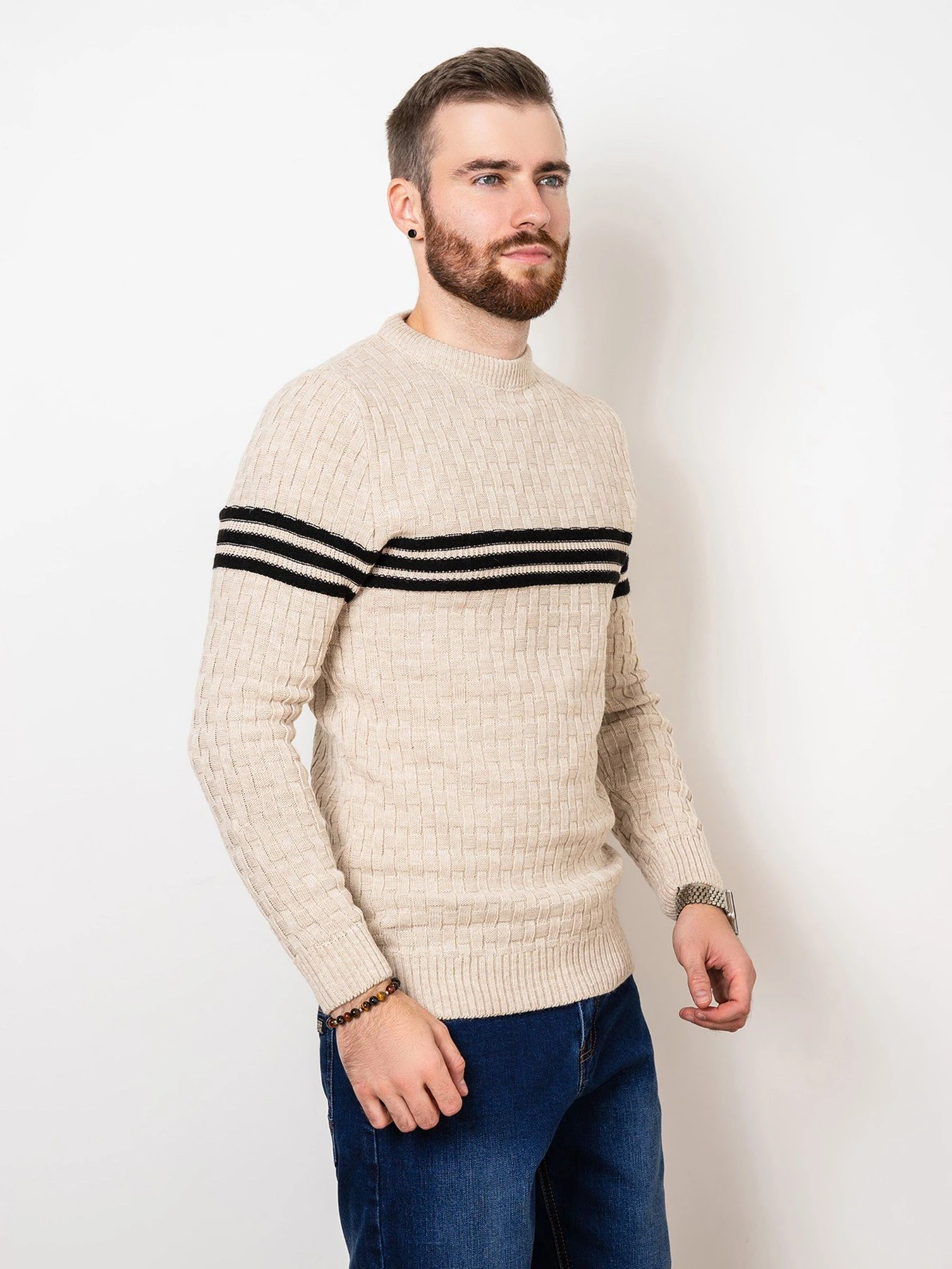Светри та кардигани ISSA Plus модель GN4-52_beige Фото