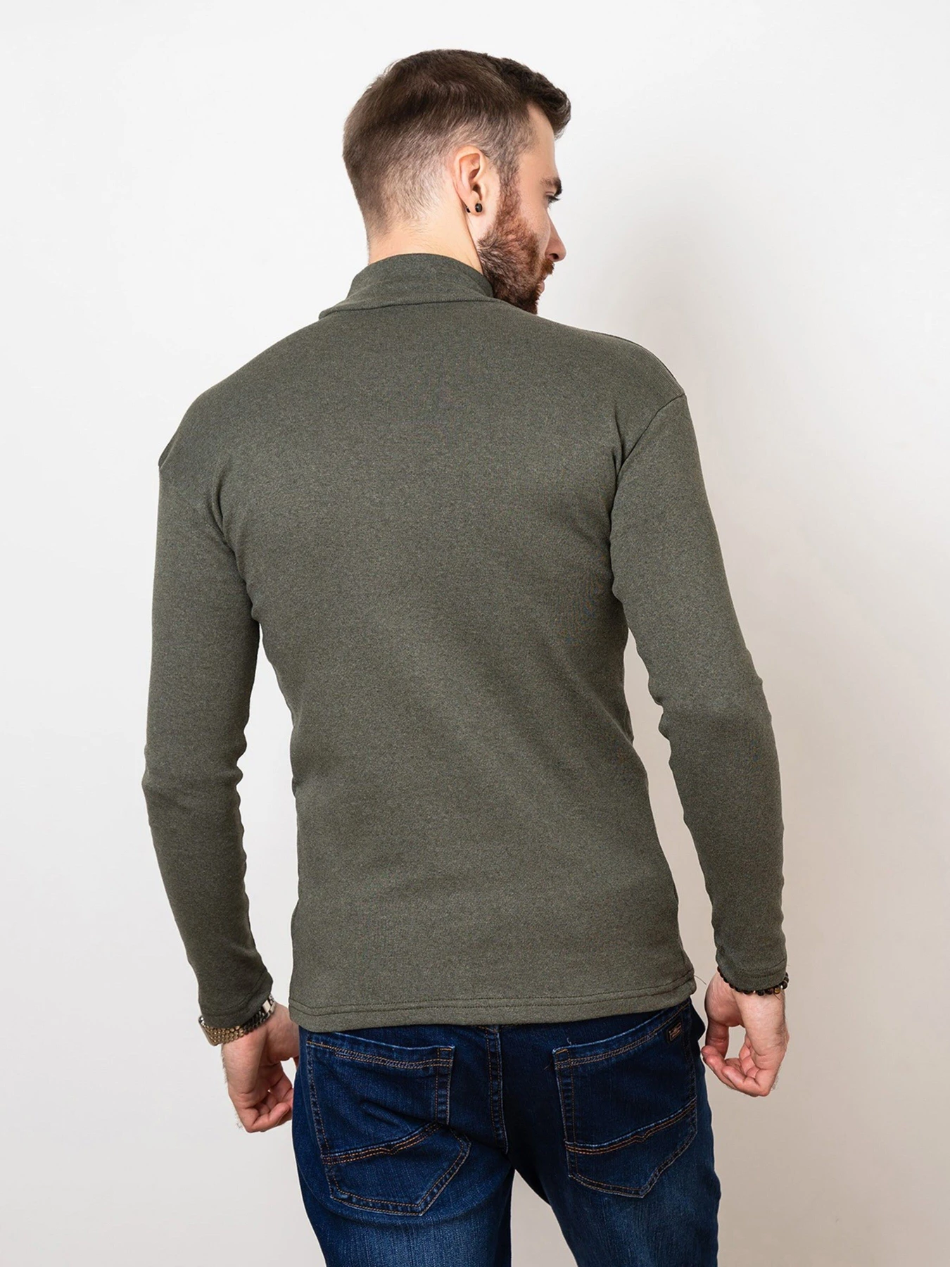 Светри та кардигани ISSA Plus модель GN4-56_khaki Фото