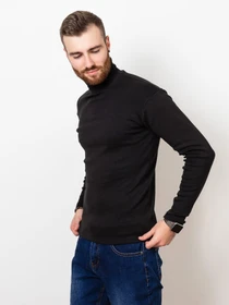Свитры и кардиганы ISSA Plus модель GN4-56_black Фото