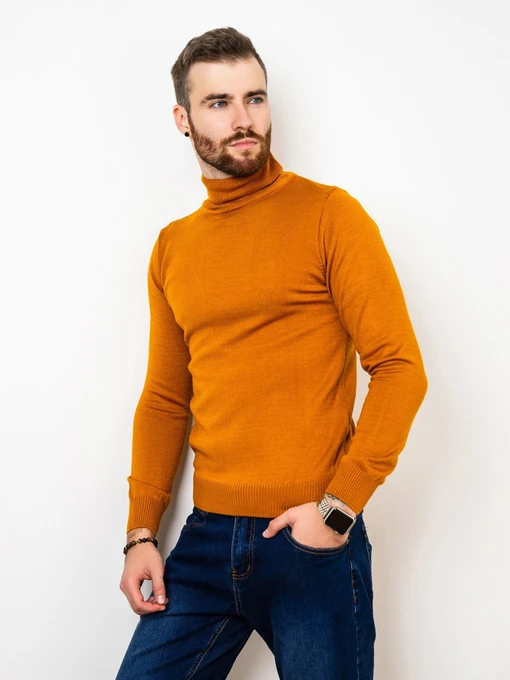 Свитры и кардиганы ISSA Plus модель GN4-57_mustard Фото