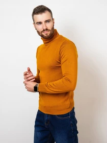 Свитры и кардиганы ISSA Plus модель GN4-57_mustard Фото