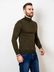 Свитры и кардиганы ISSA Plus модель GN4-57_khaki Фото