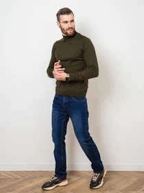 Свитры и кардиганы ISSA Plus модель GN4-57_khaki Фото
