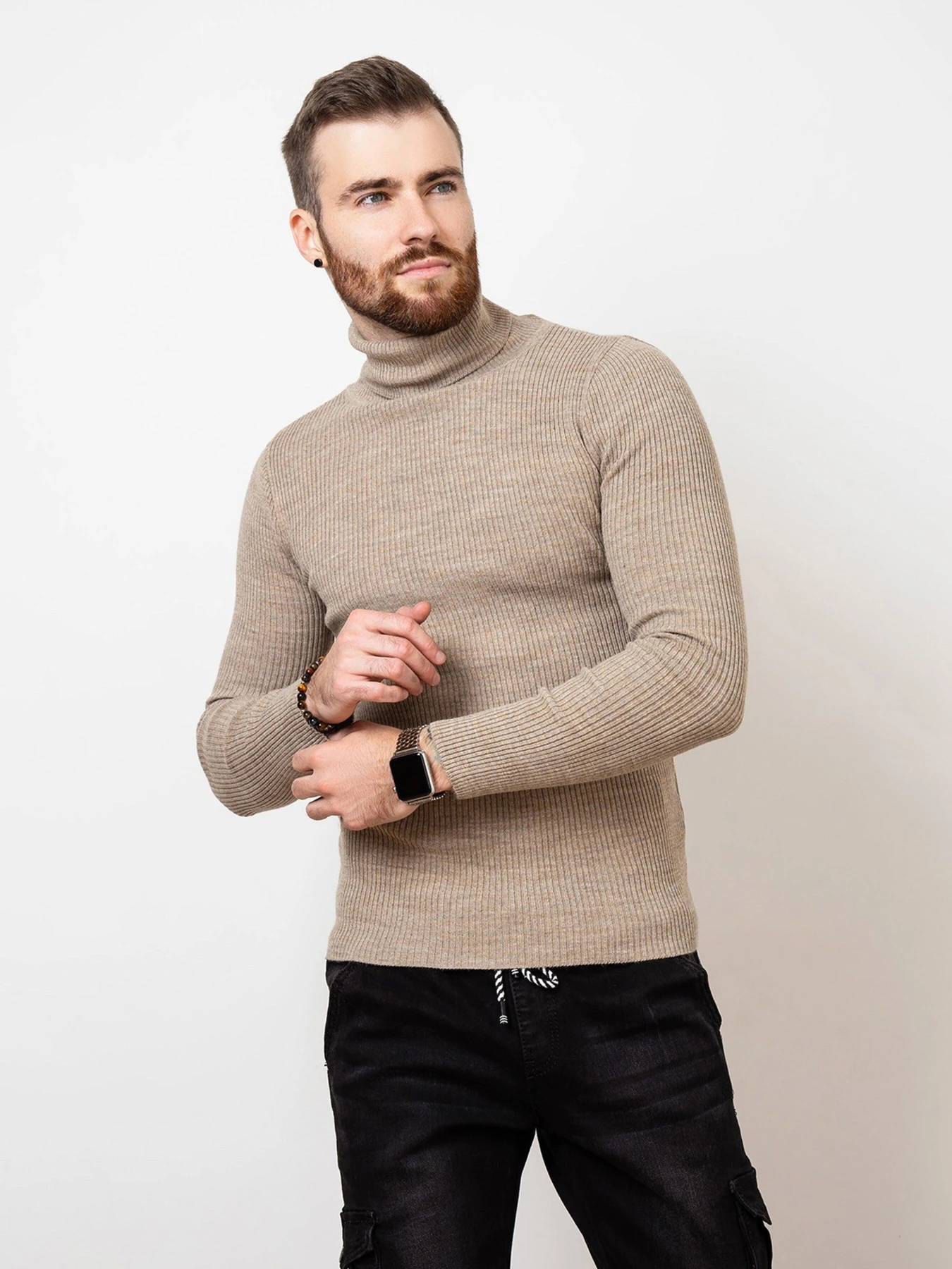 Свитры и кардиганы ISSA Plus модель GN4-58_beige Фото