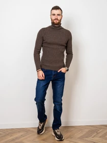 Свитры и кардиганы ISSA Plus модель GN4-58_brown Фото