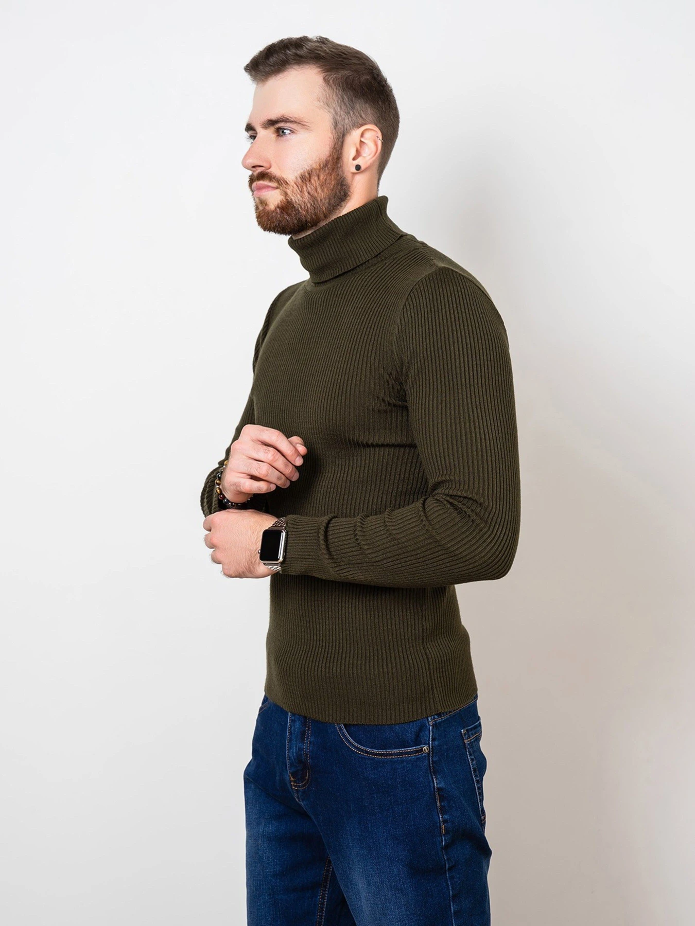 Светри та кардигани ISSA Plus модель GN4-58_khaki Фото