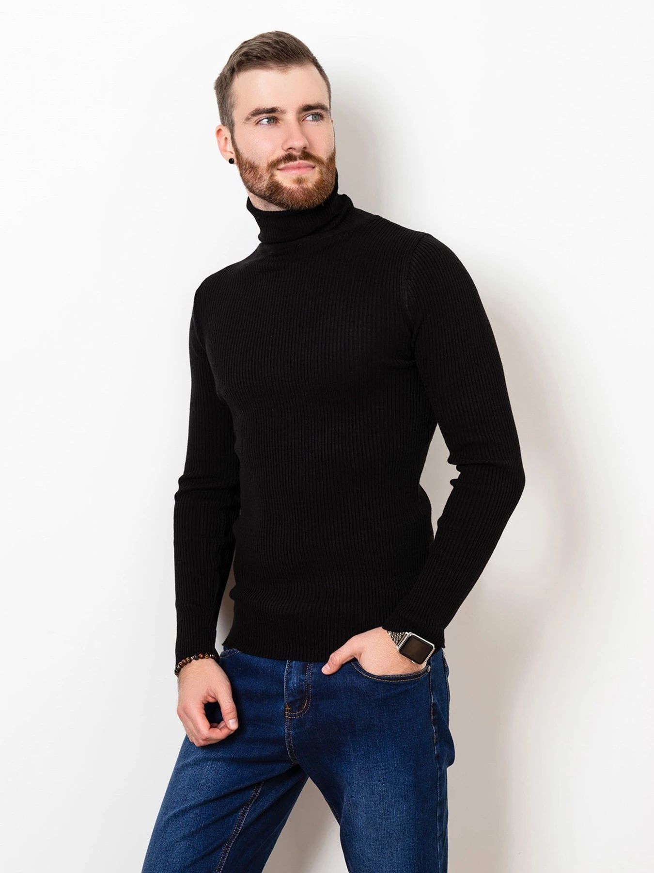 Светри та кардигани ISSA Plus модель GN4-58_black Фото