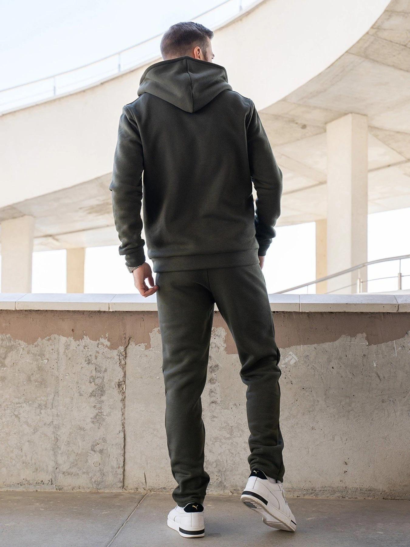Костюмы ISSA Plus модель GN-459_khaki Фото