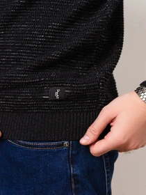 Свитры и кардиганы ISSA Plus модель GN4-60_black Фото