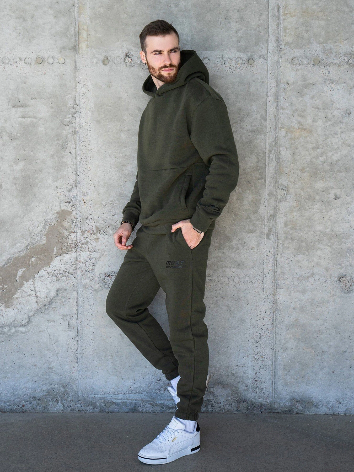 Костюмы ISSA Plus модель GN-467_khaki Фото