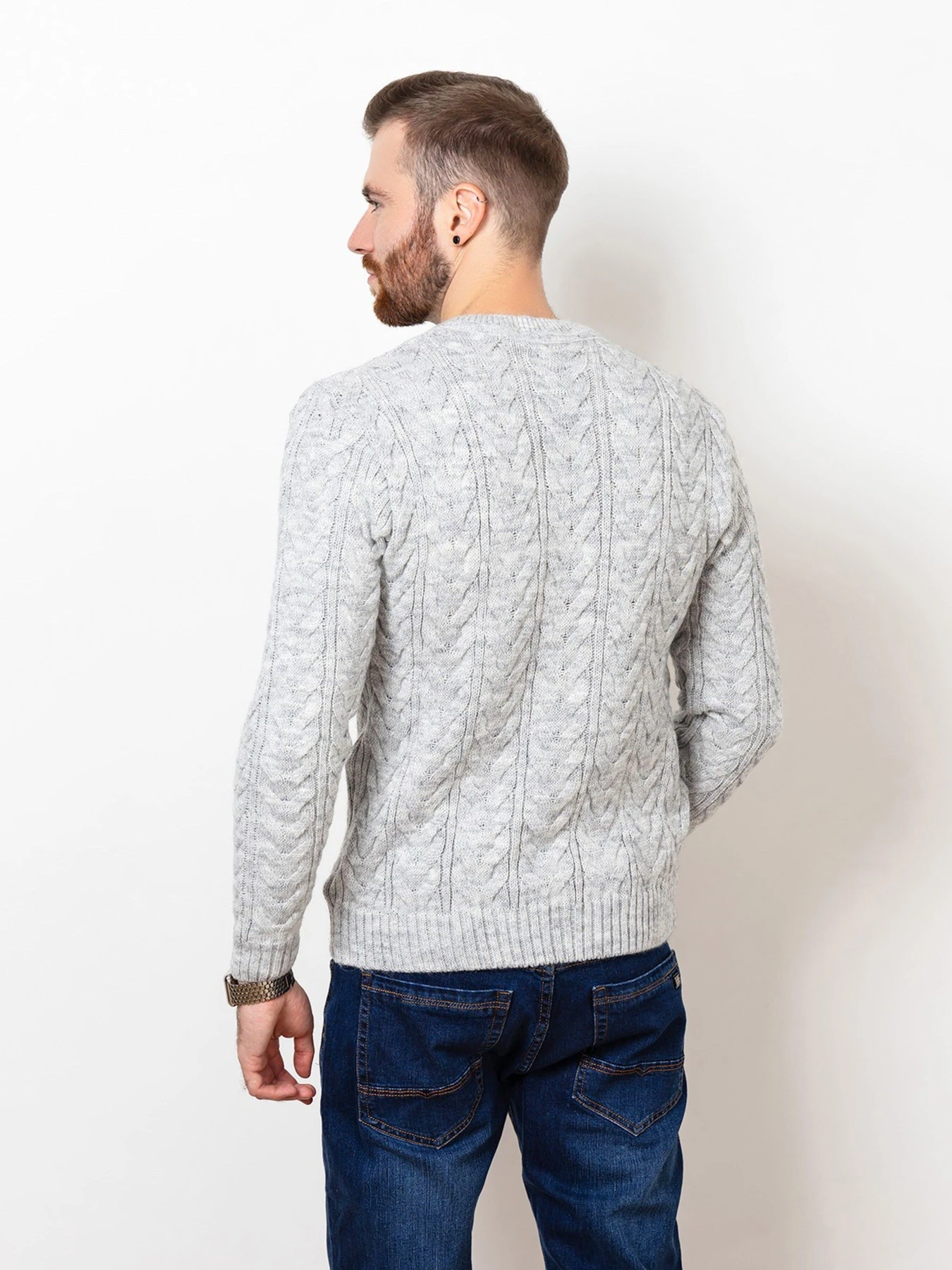 Светри та кардигани ISSA Plus модель GN4-69_grey Фото
