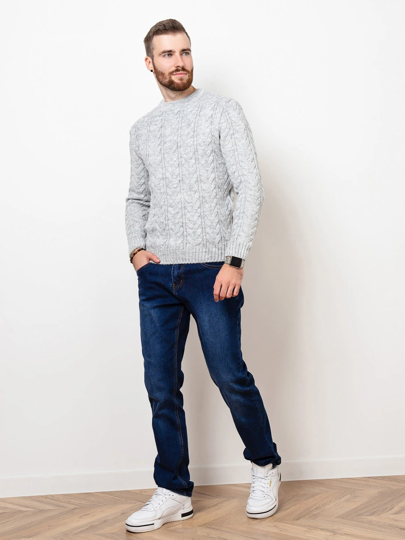 Светри та кардигани ISSA Plus модель GN4-69_grey Фото