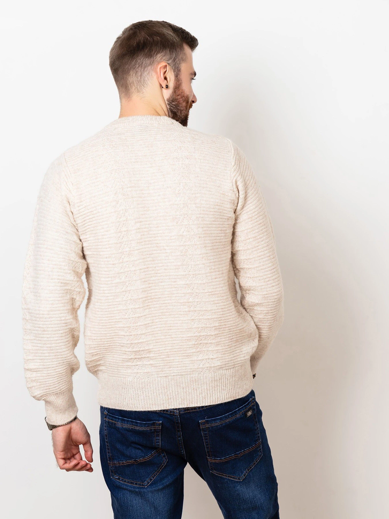 Свитры и кардиганы ISSA Plus модель GN4-78_beige Фото