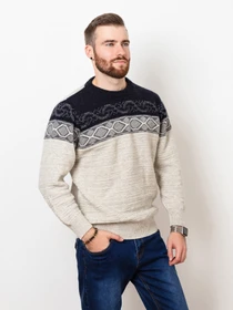 Светри та кардигани ISSA Plus модель GN4-81_greyblue Фото
