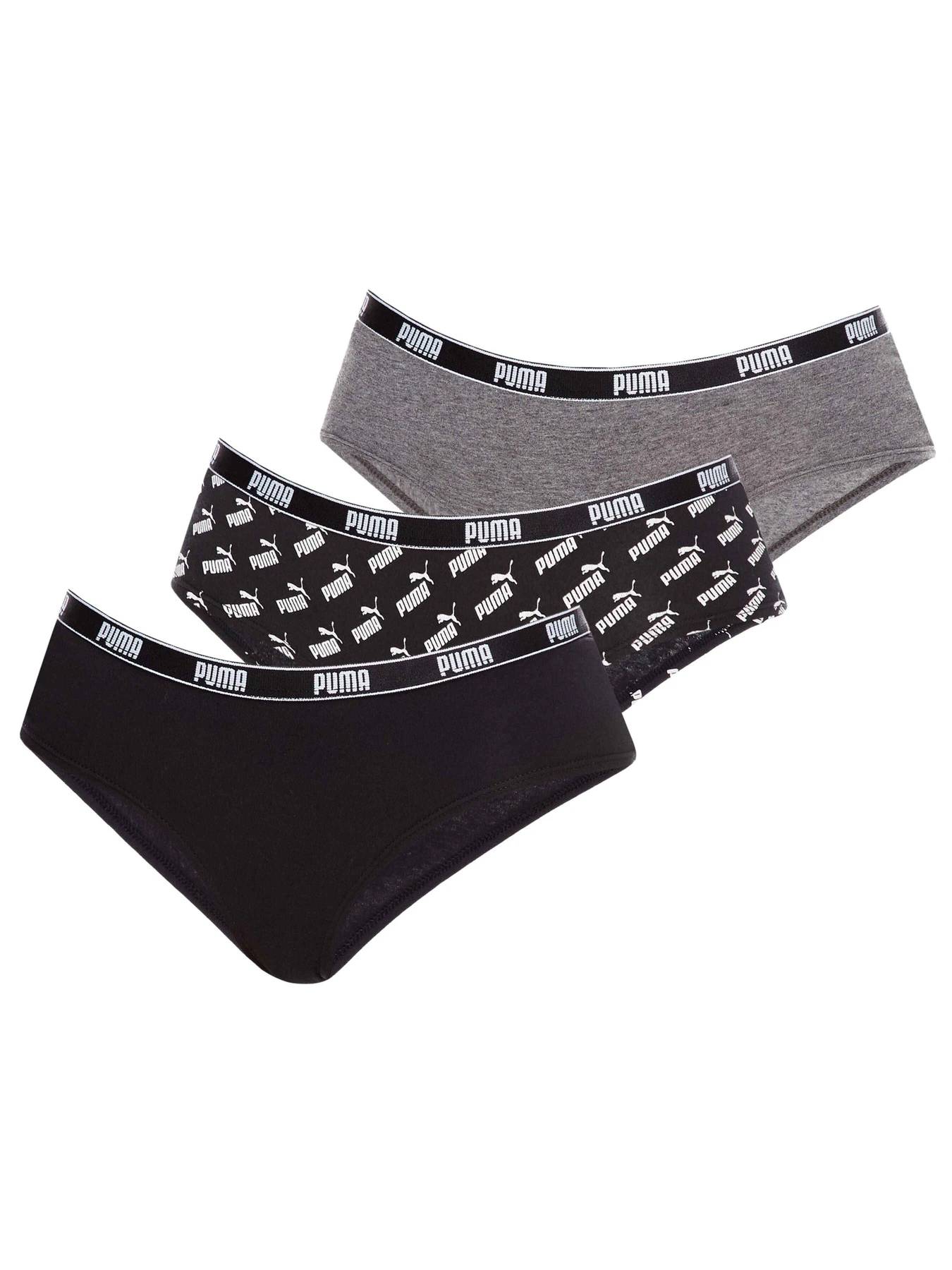 Нижнее белье PUMA Womens Hipster Aop 3p модель 935377 Фото