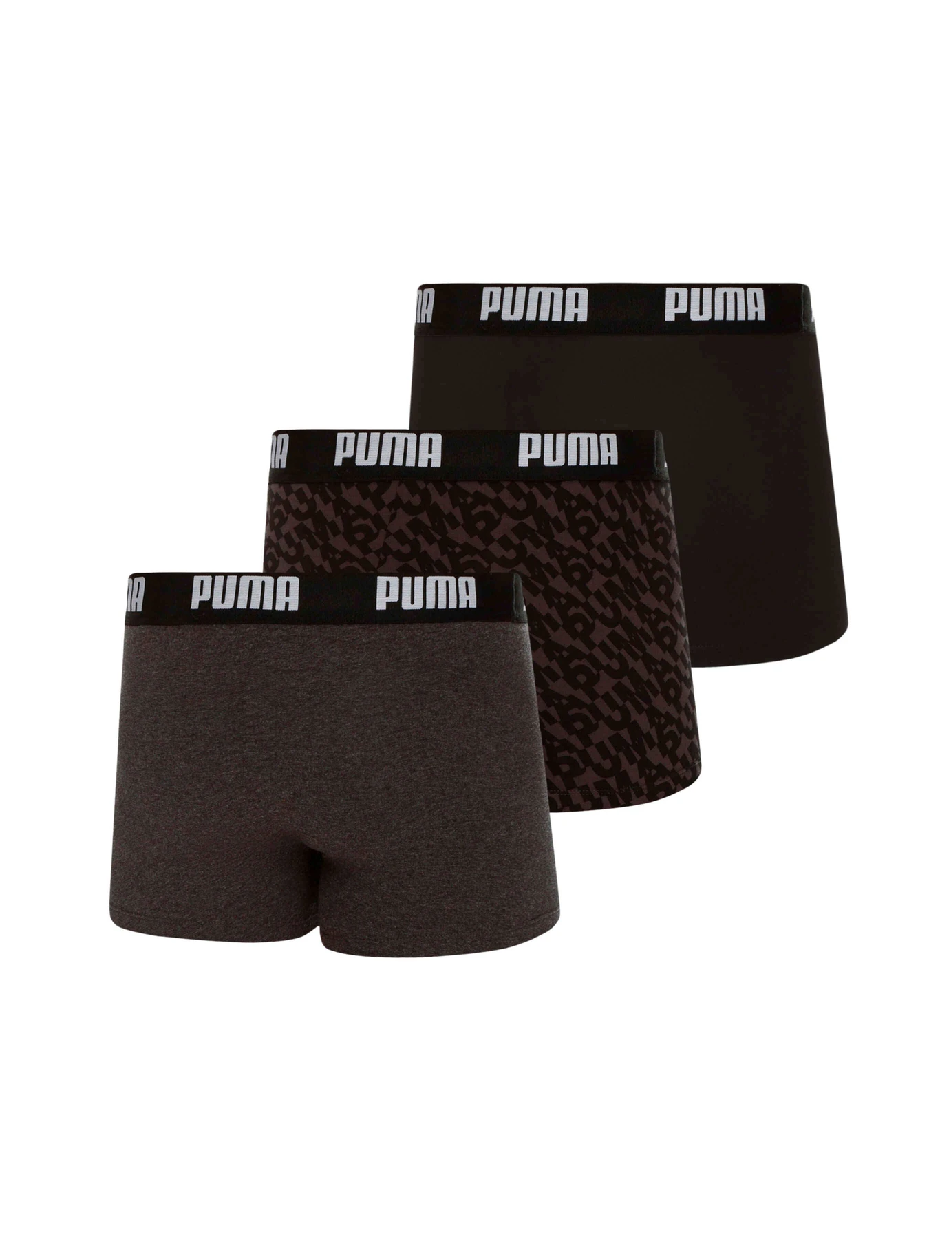 Нижнее белье PUMA Men Boxer Logo Aop 3p модель 935332 Фото