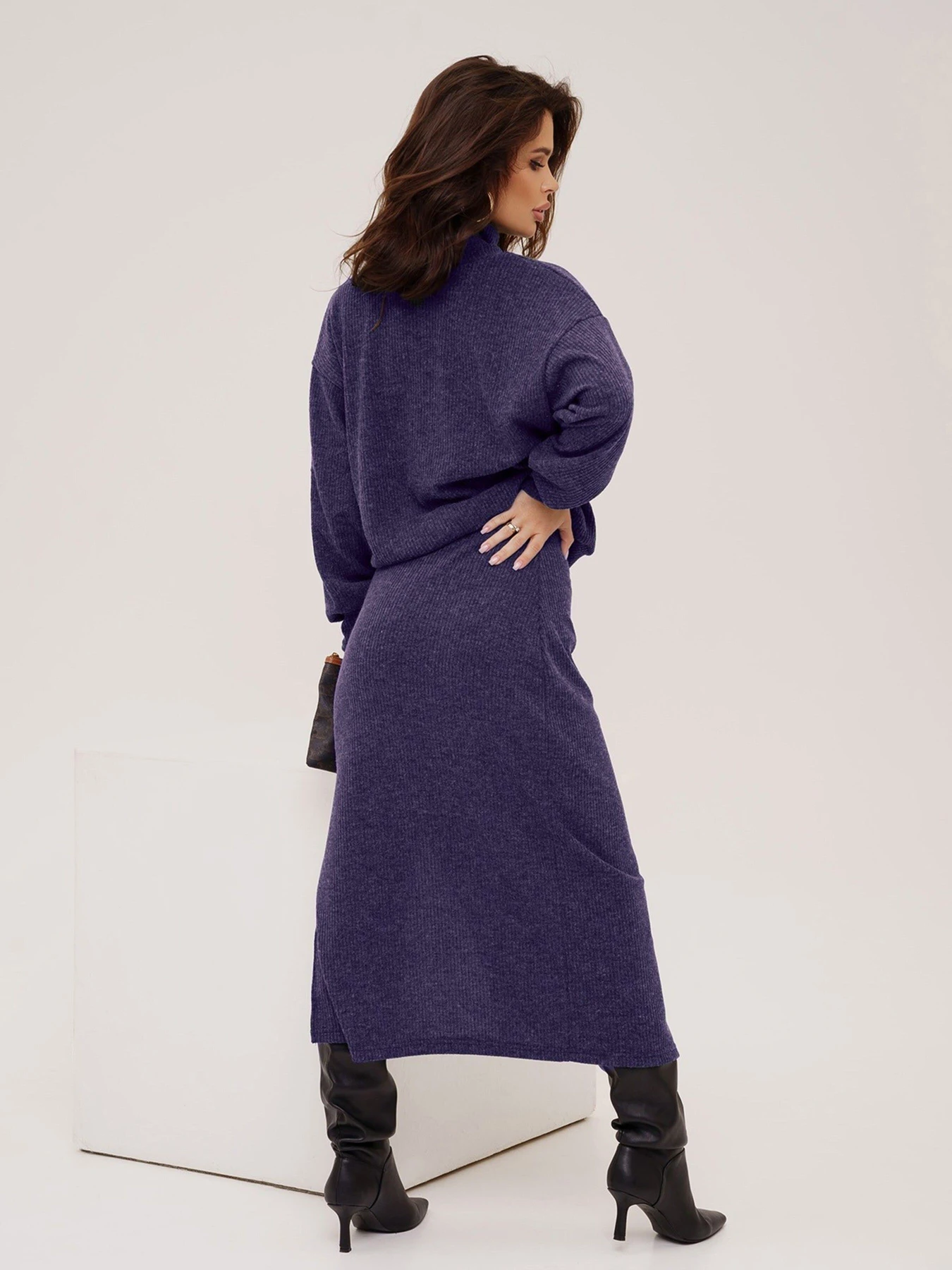 Костюмы ISSA Plus модель 13557_blue Фото